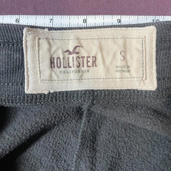Hollister Y2K Low Rise Sweat Pants in Graphite Gray - Size Small Loungewear - Picture 5 of 8